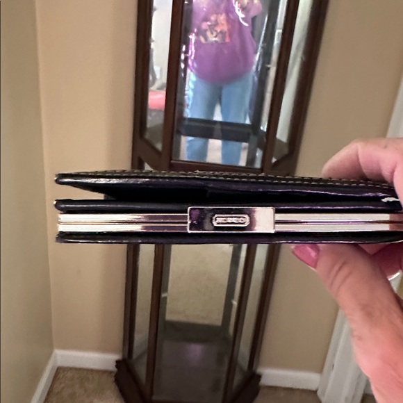 Coach Midnight Leather Bi-Fold Wallet - Picture 6 of 6